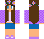 purple girl