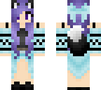 purple winter wolf