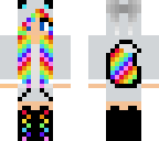 rainbow raindrop girl