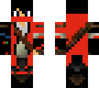 red assassin with robot arm