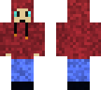 red hoodie
