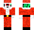 salohcinewoh's skin in santa suit