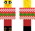sqaishey all cosy in a christmas skin
