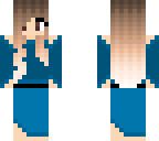 blue blue lady