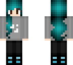 blue hair
