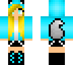 blue wolf girl
