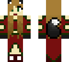 christmas wolf girl