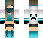 cool blue herobrine skin