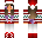 edited purple hair girl holiday