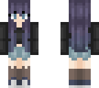 ombre haired girl