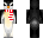 penguin with scarf