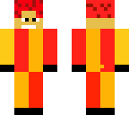 red and yellow man