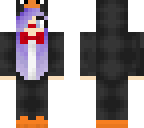 red nose bowtie penguin