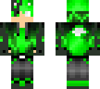 ULTIMATE GREEN WOLF GUY | Minecraft Skin