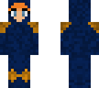 blue female ninja 