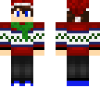 christmas skin - male