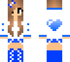cute blue