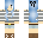cute blue girl