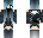 cute warrior wolf skin