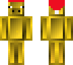 gold pig christmas