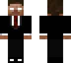 herobrine in a suit