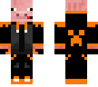 orange pig
