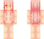 peachy pink l hair shading test