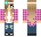 pink plaid