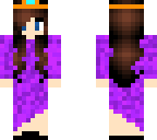 purple dress