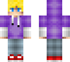 purple hoodie boy