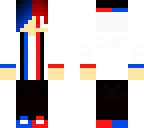 red and blue