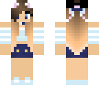 blue bow