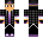 boy in purple