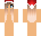 cute skinless with santa hat