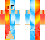 fire ice girl mixed