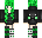 green girl animea