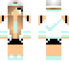 light blue nike girl