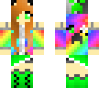 rainbow creeper girl skin edit