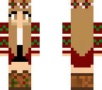 snow winter girl