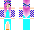 blue gown girl