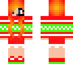christmas fire girl