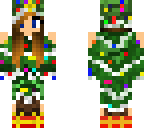 christmas tree girl