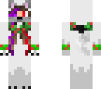 christmas wolf skin