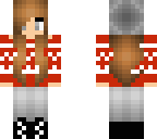 cute girl christmas skin