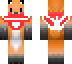 cute winter fox fechado