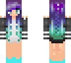 edit of cute purple girl