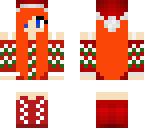 ginger christmas girl edit