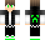 green cool creeper boy