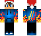 non shaded santa hat flame cosmic