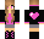 pink girl x